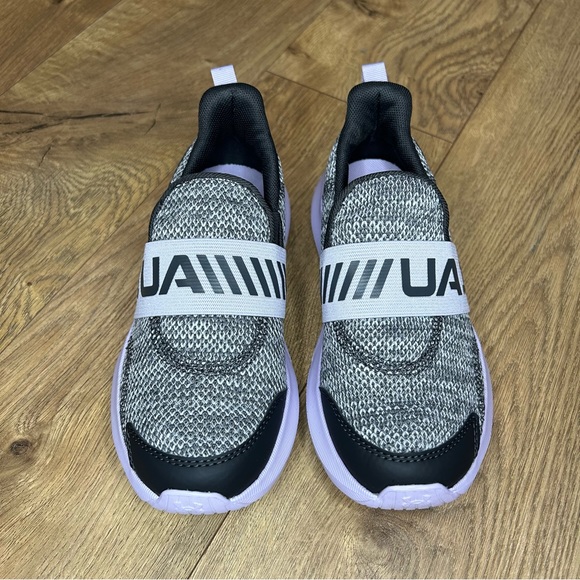 NIB $53 Under Armour GPS Surge 3 slip on in gray - Size 13.5K - Picture 3 of 10